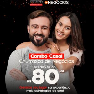 Ingresso Casal Churrasco de Negócios Mastermind